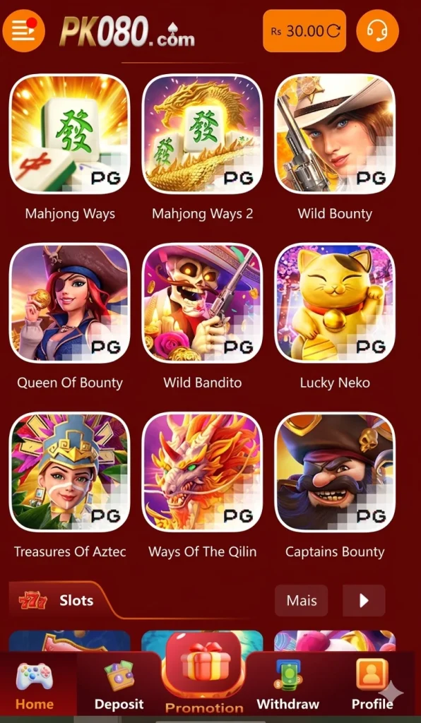 PK080 APK INTERFACE