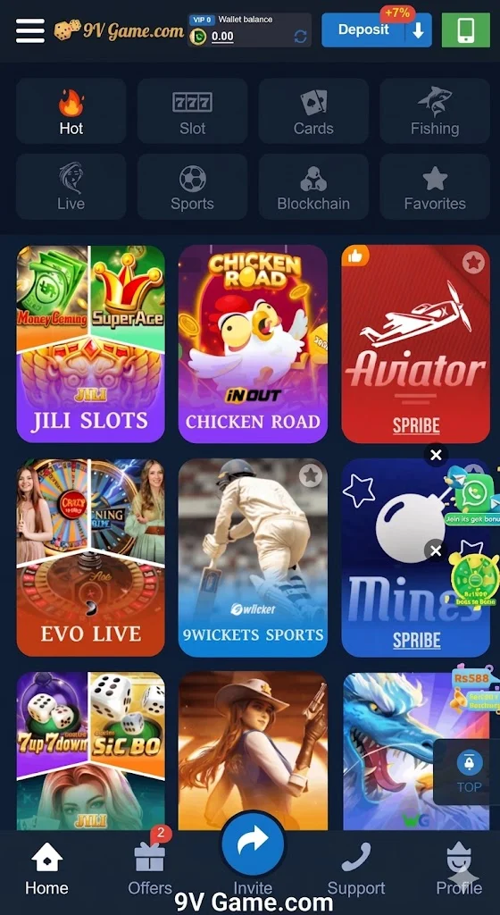 V99 Game casinos