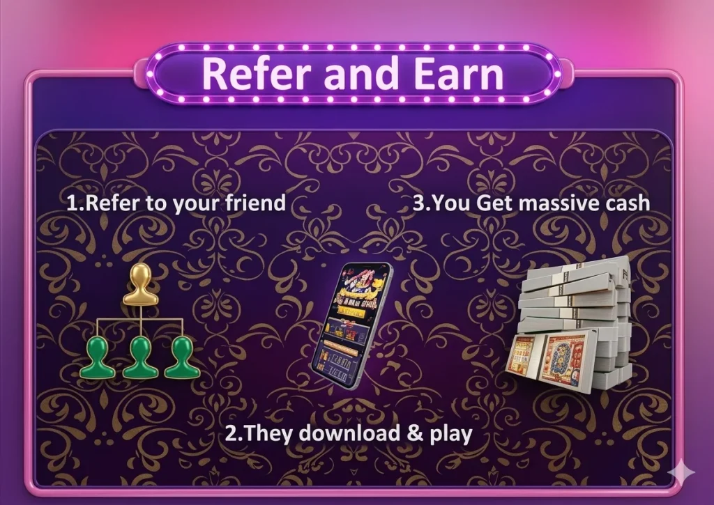 3Patti Gold Game refer and earn