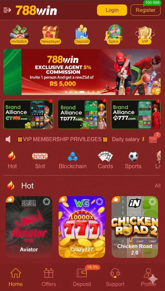 788Win Game Interface