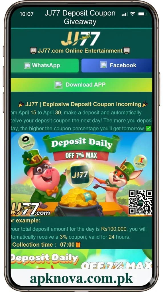 JJ777 Game Register