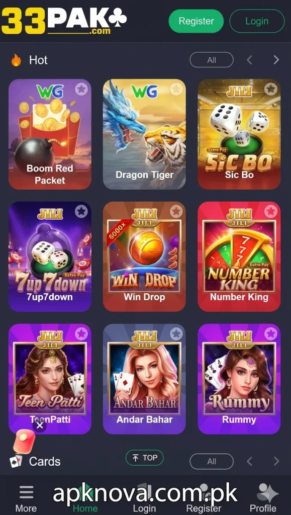 33Pak Slots