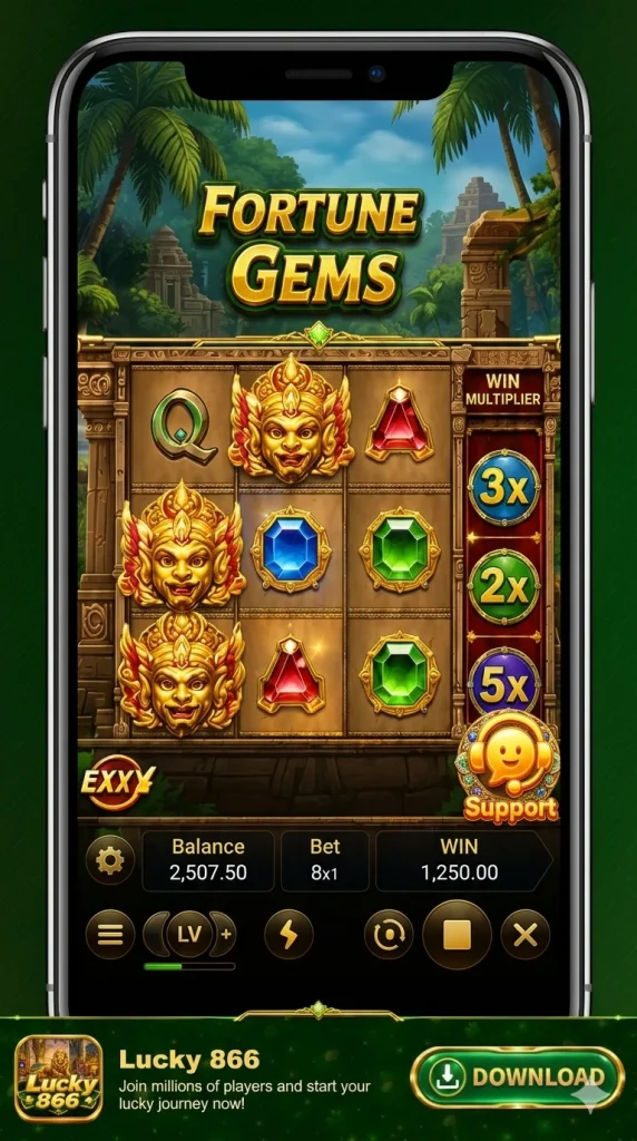 Lucky886 Game fortune gems