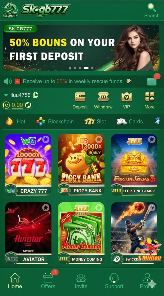 SKGB777 Game Slots