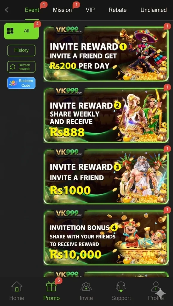 Vk999 Game APK Offers