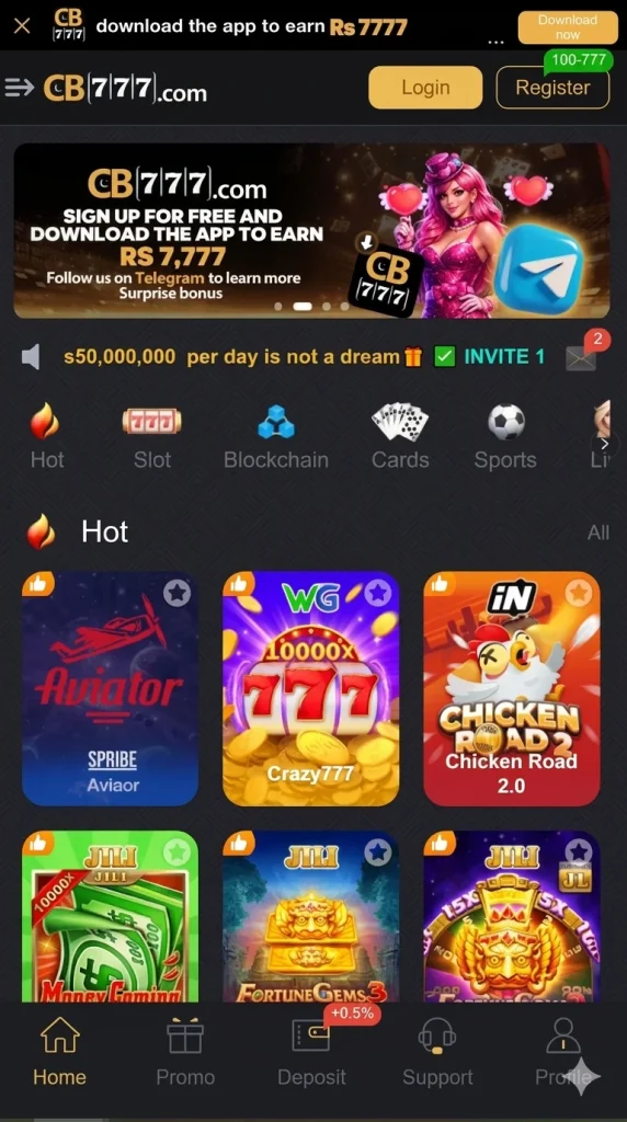 CB777 Game Homepage