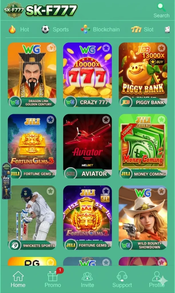 F777 Game Slots