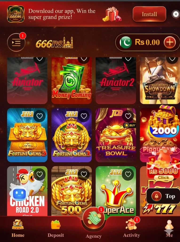 RS666 GAME HOME